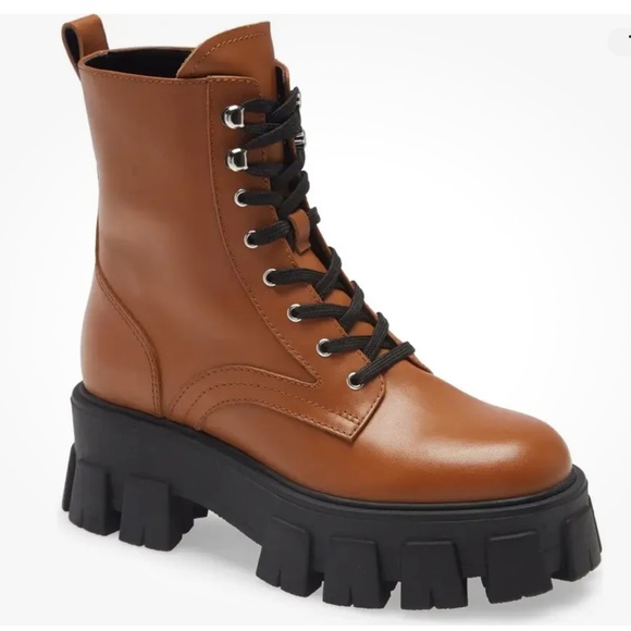 Marc Fisher Ltd. Happy Lace Combat Boots *NEW* - Picture 1 of 7